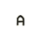 下面这个字母A是什么字体