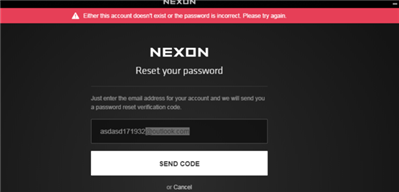 @outlook.com注册了邮箱为什么在Nexon上显示没有这个账号