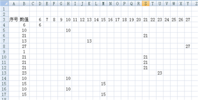 excel表格怎把B列数字按照A列序号和横向序号自动填充