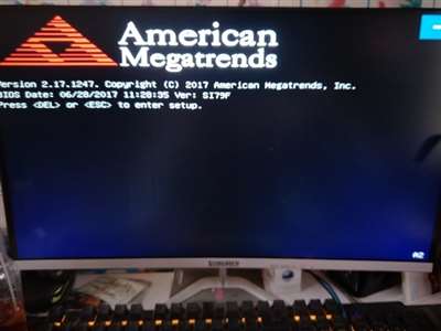 电脑突然开不了机显示Americanmegatrends