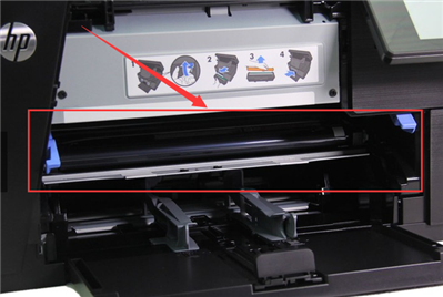 惠普打印机m177fw墨盒怎么取出?更换硒鼓？