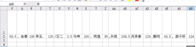 excel表格中如何统计团队成员里面的数量，一个格子里有多个姓名
