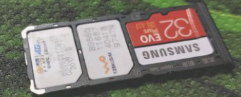 vivo ZX5手机的插卡槽的顺序那是1卡，那是2卡