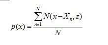 利用核密度估计概率密度函数的方法如何确定残差阈值？