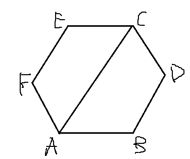 如图，六边形的每个内角都相等，且对角线ac平分∠ecd（1）求∠acd的度数（2）求证：ef∥bd