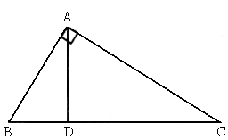 如图，三角形ABC中，∠BAC=90°，AD垂直BC于点D．你能找出哪些角是相等的吗？说说你的理由．