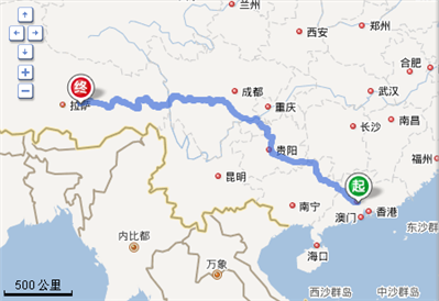 广州到布达拉宫走川藏公路多少公里