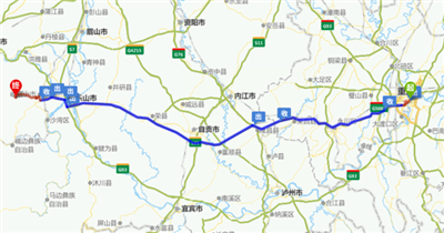 重庆开车到峨眉山要多少公里，时间，过路费，油钱