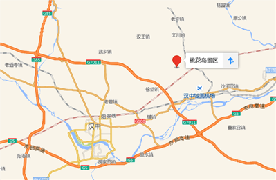 汉中城固桃花岛景区在什么位置