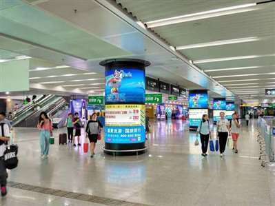深圳北站换成楼圆柱LED广告是哪家广告公司的资源？