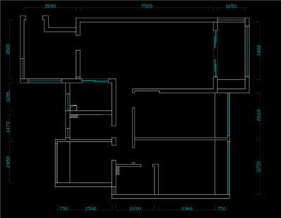 下面这个图怎么改成4房，飘窗可以打，厨房能改到入户吗？然后厨房做个小房间可以吗？