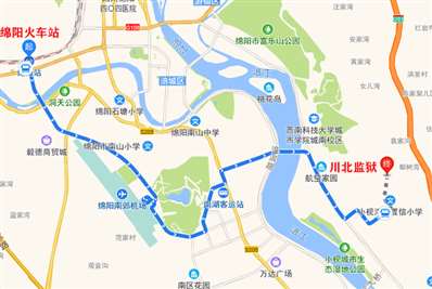 棉阳市火车站去游仙区小枧镇川北监狱怎么坐车？