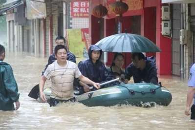 湖南安化县小淹镇为什么发洪水