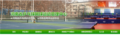 咋上不去；河南省乒乓球网球运动管理中心