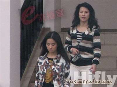 刘亦菲是翁虹的女儿吗