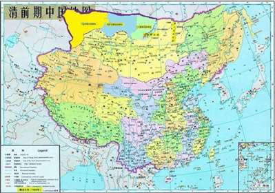 看图写出清朝疆域的四至，并指出黄岩岛属于哪一岛群
