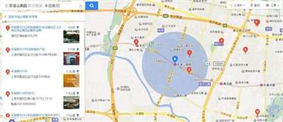 距离上海祁连山南路最近的中信银行在哪