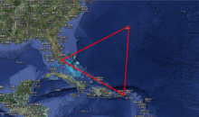 百慕大三角在世界地图上那些区域